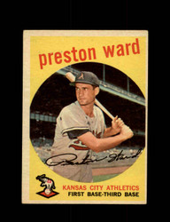 1959 PRESTON WARD TOPPS #176 ATHLETICS *8663