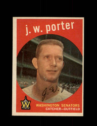 1959 J.W. PORTER TOPPS #246 SENATORS *8652