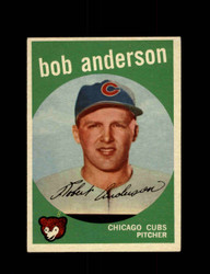 1959 BOB ANDERSON TOPPS #447 CUBS *8708