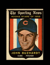 1959 JOHN BUZHARDT TOPPS #118 CUBS *8695
