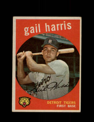 1959 GAIL HARRIS TOPPS #378 TIGERS *8669