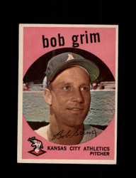 1959 BOB GRIM TOPPS #423 ATHLETICS *8589