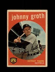 1959 JOHNNY GROTH TOPPS #164 TIGERS *8586
