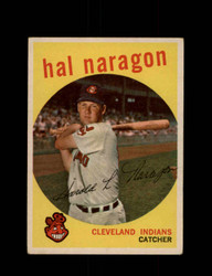 1959 HAL NARAGON TOPPS #376 INDIANS *8372