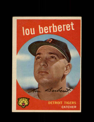 1959 LOU BERBERET TOPPS #96 TIGERS *8411