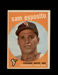 1959 SAM ESPOSITO TOPPS #438 WHITE SOX *8423