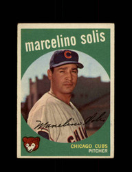 1959 MARCELINO SOLIS TOPPS #214 CUBS *8534