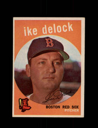 1959 IKE DELOCK TOPPS #437 RED SOX *8162