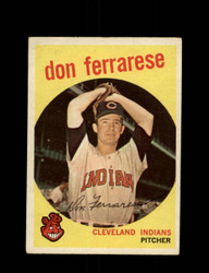 1959 DON FERRARESE TOPPS #247 INDIANS *8493