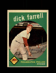 1959 DICK FARRELL TOPPS #175 PHILLIES *8487