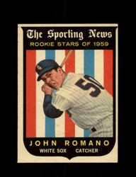 1959 JOHN ROMANO TOPPS #138 WHITE SOX *8470