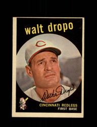1959 WALT DROPO TOPPS #158 REDS *8463