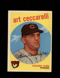 1959 ART CECCARELLI TOPPS #226 CUBS *8460