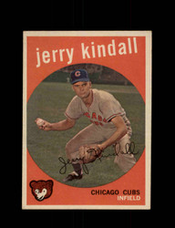 1959 JERRY KINDALL TOPPS #274 CUBS *8406