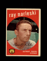 1959 RAY NARLESKI TOPPS #442 TIGERS *8638