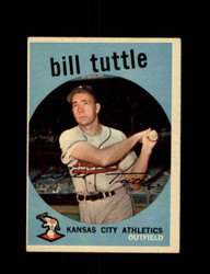 1959 BILL TUTTLE TOPPS #459 ATHLETICS *8636