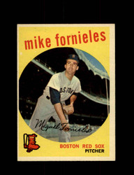 1959 MIKE FORNIELES TOPPS #473 RED SOX *8626