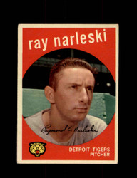 1959 RAY NARLESKI TOPPS #442 TIGERS *8618