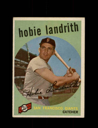 1959 HOBIE LANDRITH TOPPS #422 GIANTS *8617