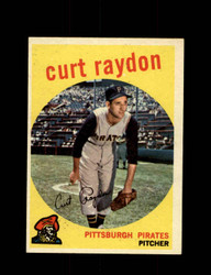 1959 CURT RAYDON TOPPS #305 PIRATES *8606