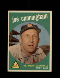 1959 JOE CUNNINGHAM TOPPS #285 CARDINALS *8592