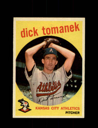 1959 DICK TOMANEK TOPPS #369 ATHLETICS *8665