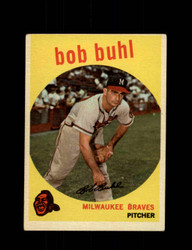 1959 BOB DUHL TOPPS #347 BRAVES *8293