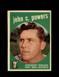 1959 JOHN POWERS TOPPS #489 REDS  *8334