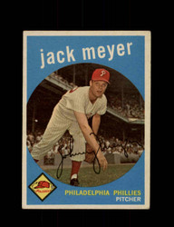 1959 JACK MEYER TOPPS #269 PHILLIES *8233