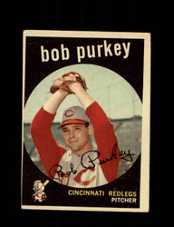1959 BOB PURKEY TOPPS #506 REDS *8210