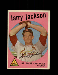 1959 LARRY JACKSON TOPPS #399 CARDINALS *8208