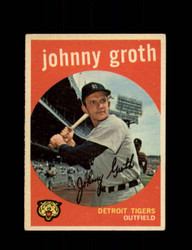 1959 JOHNNY GROTH TOPPS #164 TIGERS *8200