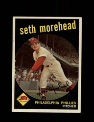 1959 SETH MOREHEAD TOPPS #253 PHILLIES *4518