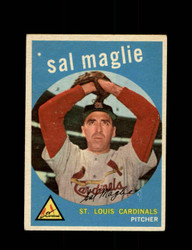 1959 SAL MAGLIE TOPPS #309 CARDINALS *6286