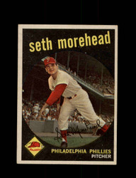 1959 SETH MOREHEAD TOPPS #253 PHILLIES *1592