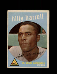 1959 BILLY HARRELL TOPPS #433 CARDINALS *4840