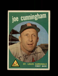 1959 JOE CUNNINGHAM TOPPS #285 CARDINALS *5537