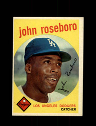 1959 JOHN ROSEBORO TOPPS #441 DODGERS *1357