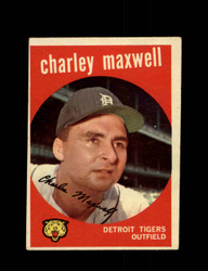 1959 CHARLEY MAXWELL TOPPS #481 TIGERS *8625
