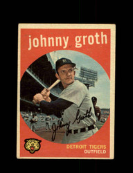 1959 JOHNNY GROTH TOPPS #164 TIGERS *8420