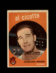 1959 AL CICOTTE TOPPS #57 INDIANS *3122
