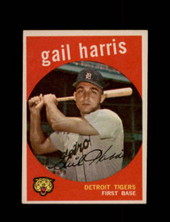1959 GAIL HARRIS TOPPS #378 TIGERS *4789