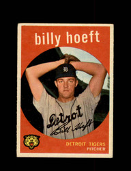 1959 BILLY HOEFT TOPPS #343 TIGERS *8667