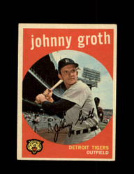 1959 JOHNNY GROTH TOPPS #164 TIGERS *8579