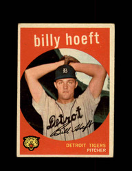 1959 BILLY HOEFT TOPPS #343 TIGERS *4144
