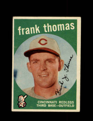 1959 FRANK THOMAS TOPPS #490 REDS *6885