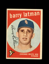 1959 BARRY LATMAN TOPPS #477 WHITE SOX *2144