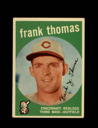 1959 FRANK THOMAS TOPPS #490 REDS *4088