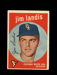 1959 JIM LANDIS TOPPS #493 WHITE SOX *4791