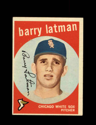 1959 BARRY LATMAN TOPPS #477 WHITE SOX *1024